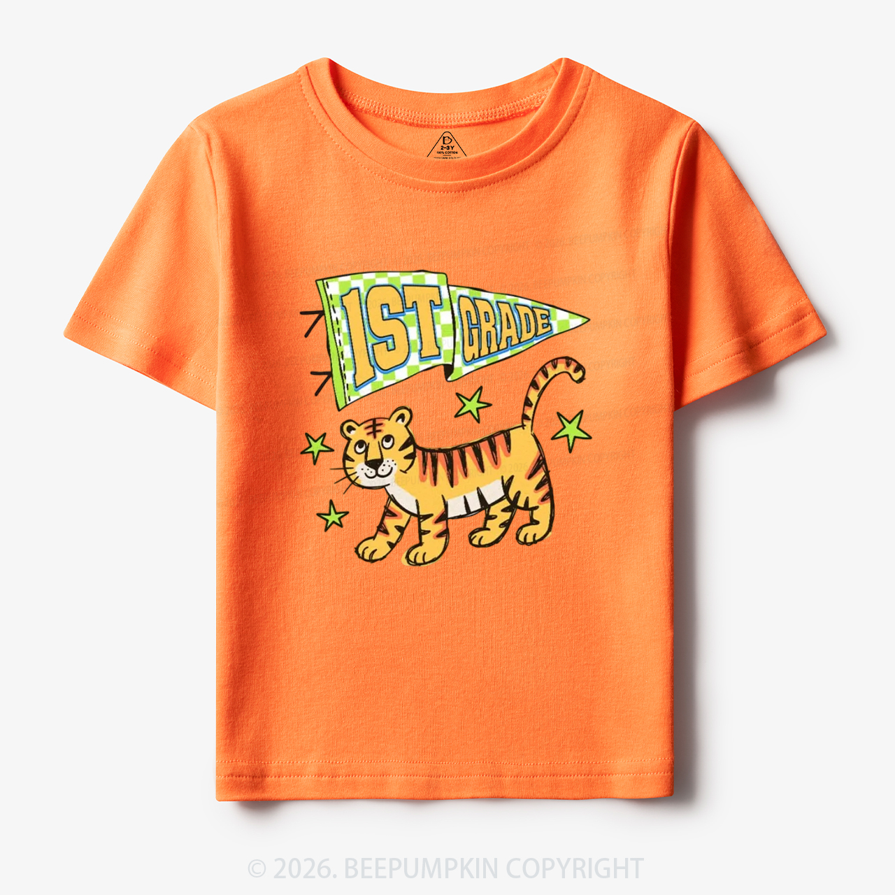 Personalized Animal Grade Back To School Toddler&Kid's Tees
