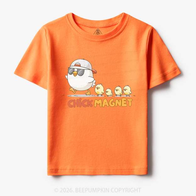 Chick Magnet Funny Farm Animal Toddler&Kid's Tees