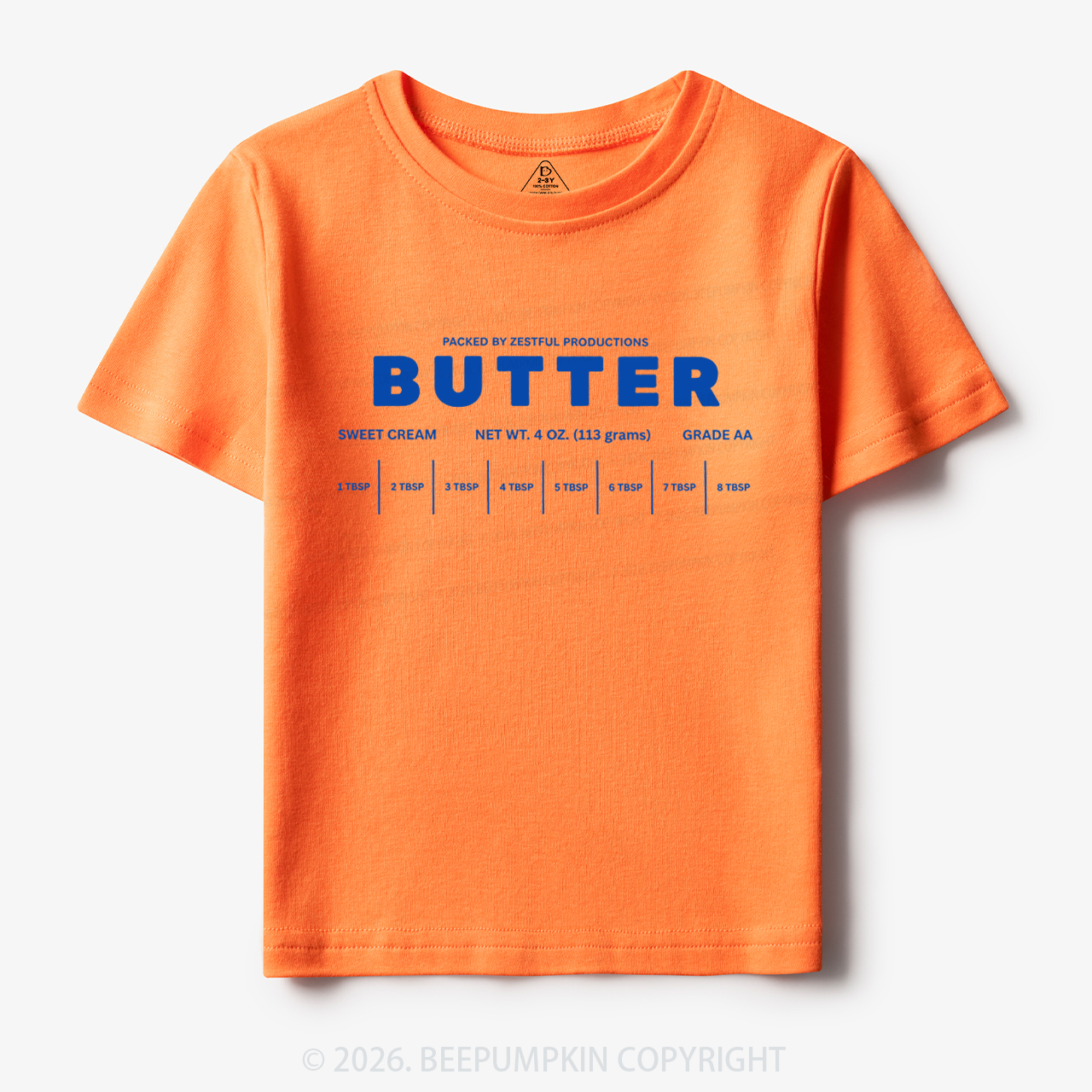 Butter Stick Label Sweet Cream Baking Toddler&Kid's Tees