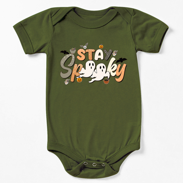Stay Spooky Halloween Bodysuit For Baby