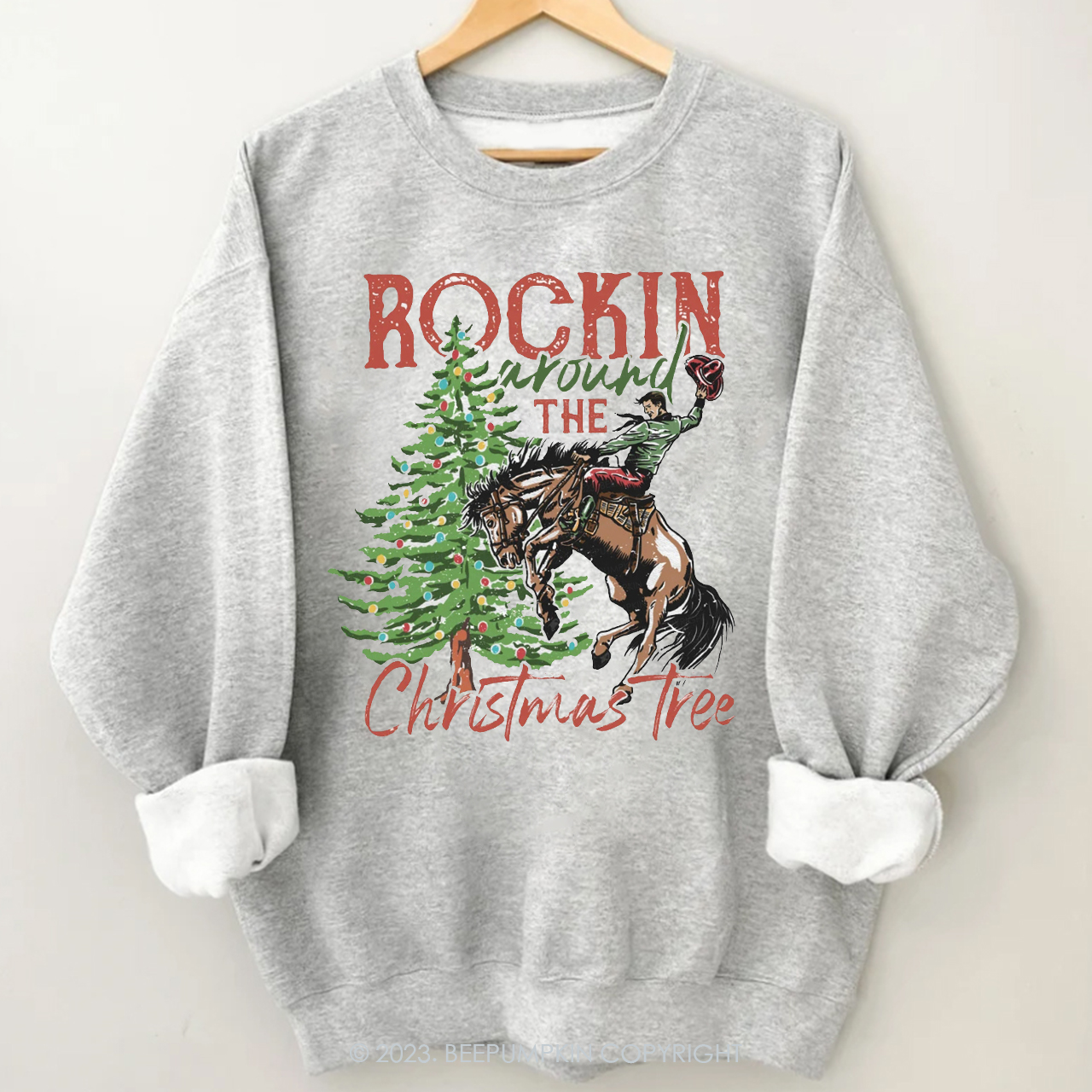 Rocking Around The Christmas Tree Fall  Sweatshirts