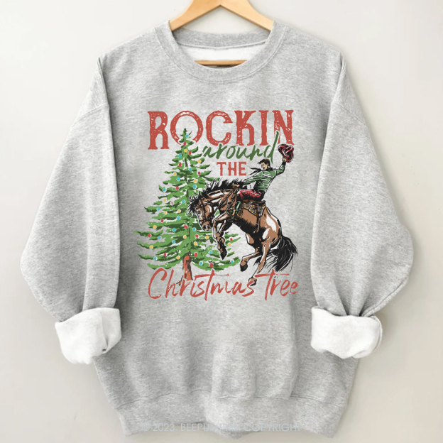 Rocking Around The Christmas Tree Fall  Sweatshirts
