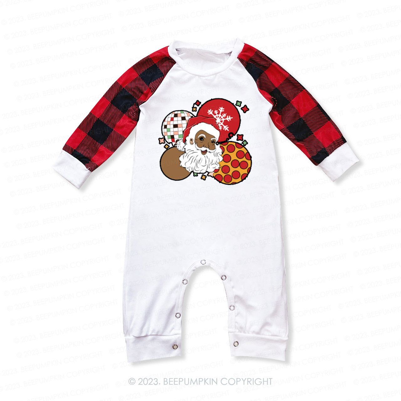 Santa Snowflake Most Likely To Christmas Family Pajamas Beepumpkin