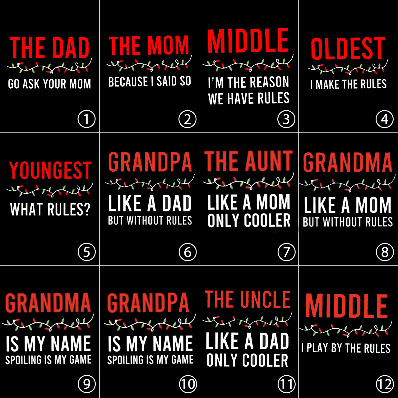 Funny Holiday Matching Family Christmas Sweatshirt