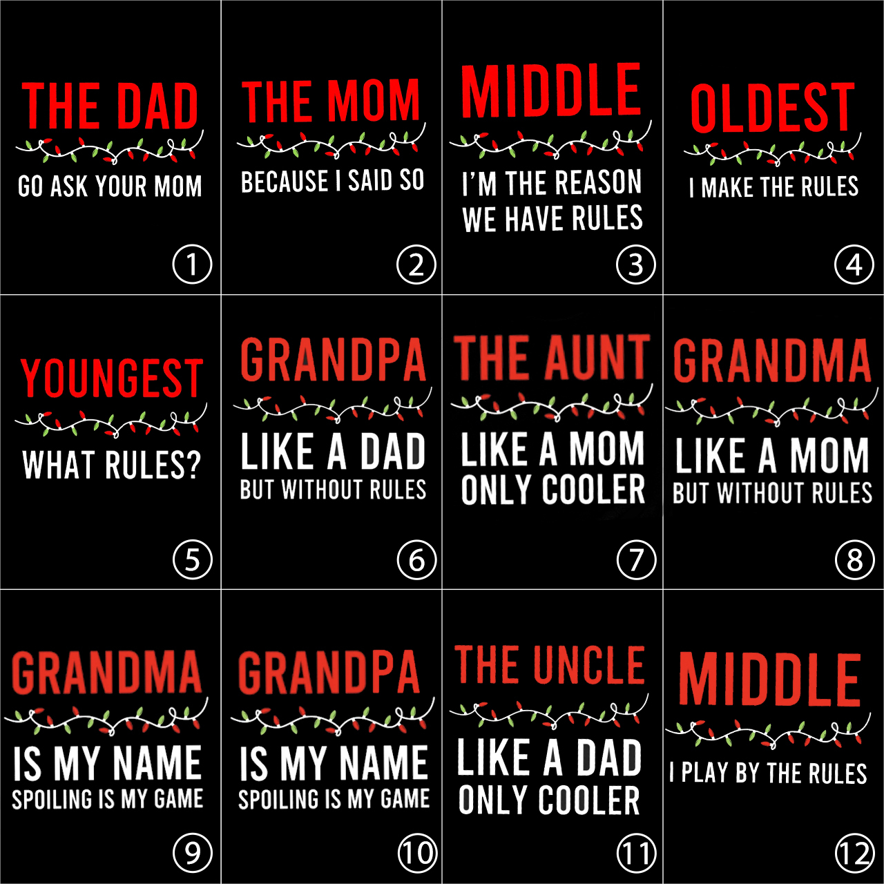 Funny Holiday Matching Family Christmas Sweatshirt