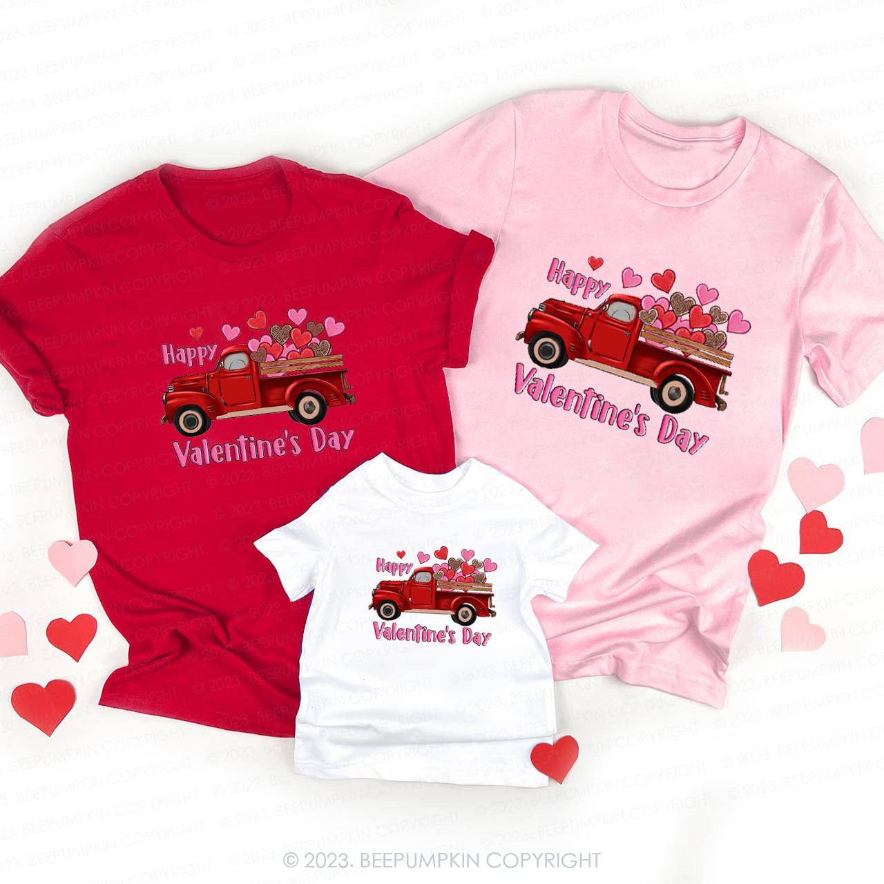 Full of Love Valentines Day Family Matching Shirts