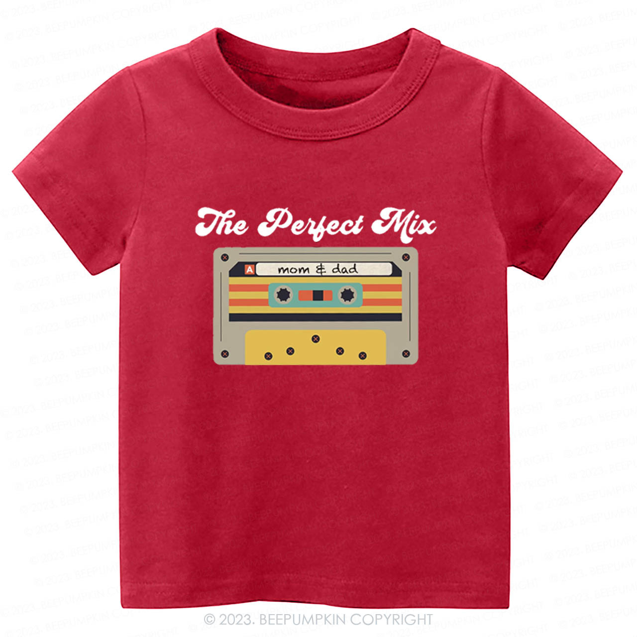 The Perfect Mix  I Love My Mom & Dad -Toddler Tees