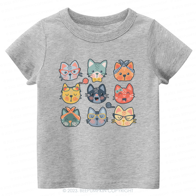 Cute Cat Lover -Toddler Tees