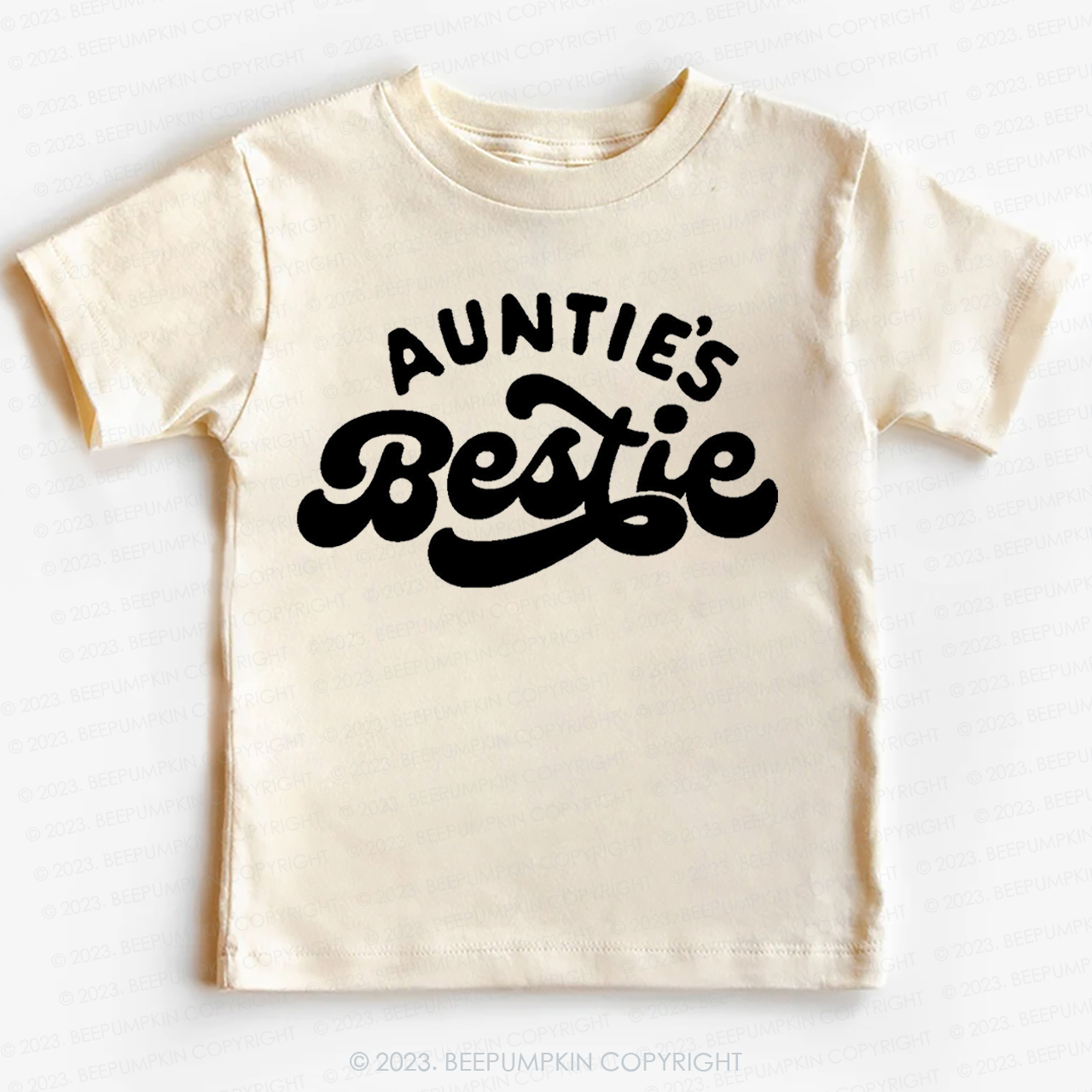 Cute  Auntie's Bestie -Toddler Tees