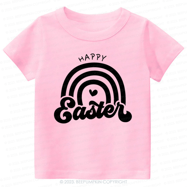Happy Easter Rainbow -Toddler Tees