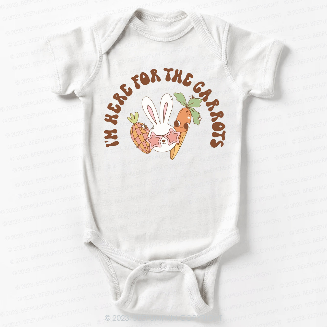 I'm Here For The Carrots Bodysuit For Baby
