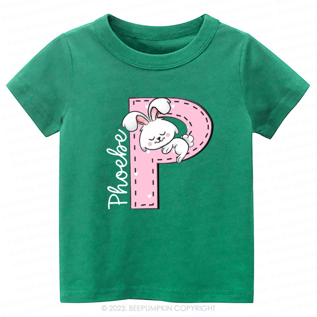Custom Name Easter Bunny -Toddler Tees