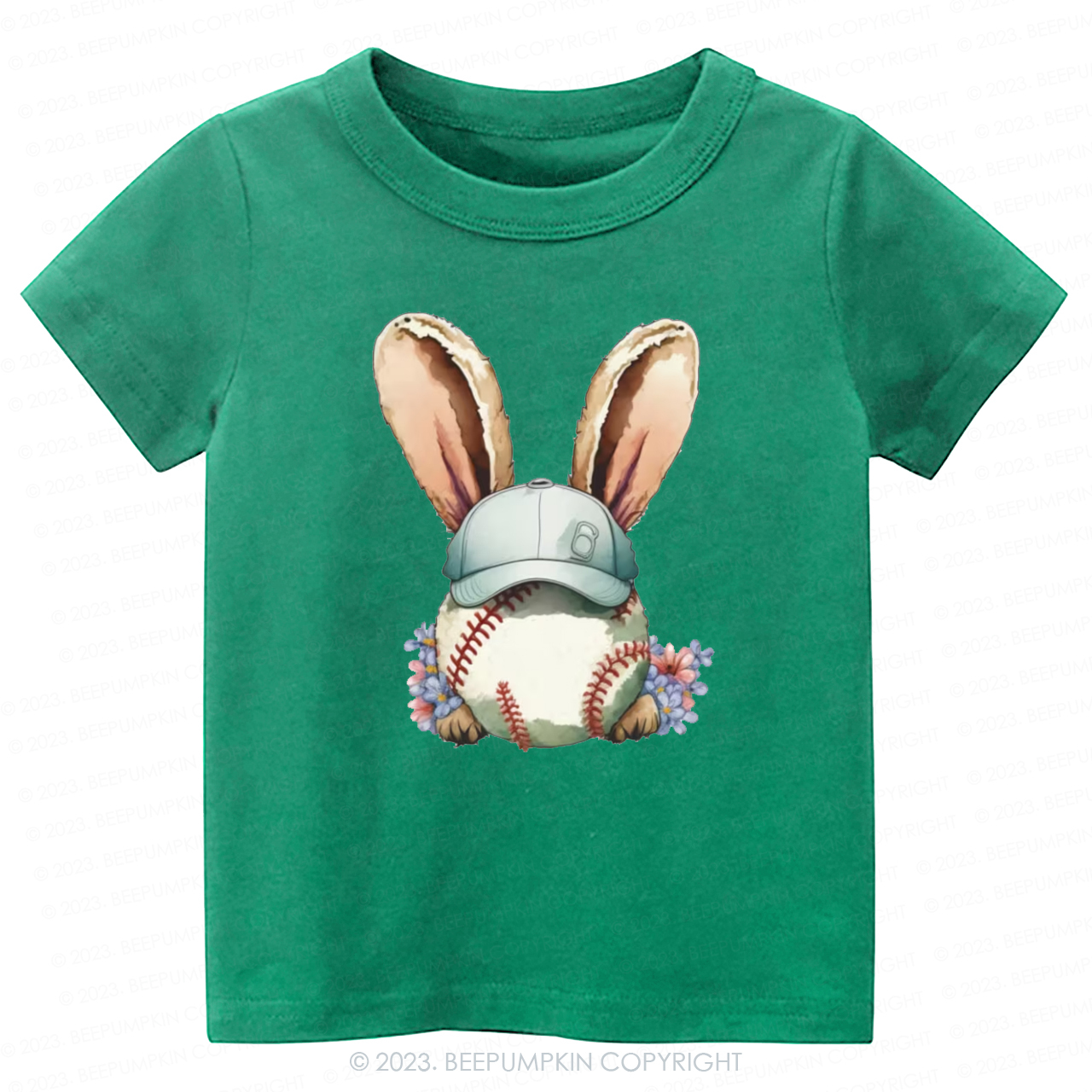 Easter Baseball Bunny  -Toddler Tees