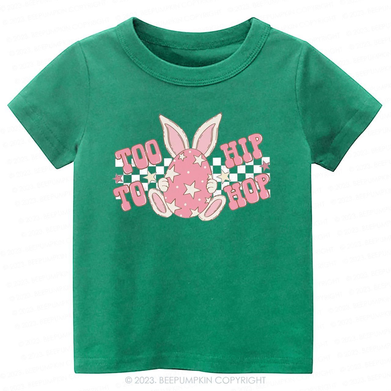 Too Hip To Hop Pink Kids-Toddler Tees