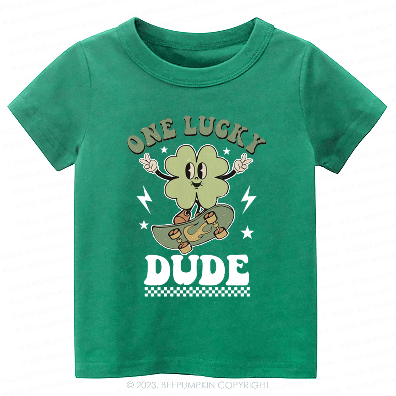One Lucky Dude St.Patricks Day-Toddler&Kids Tees