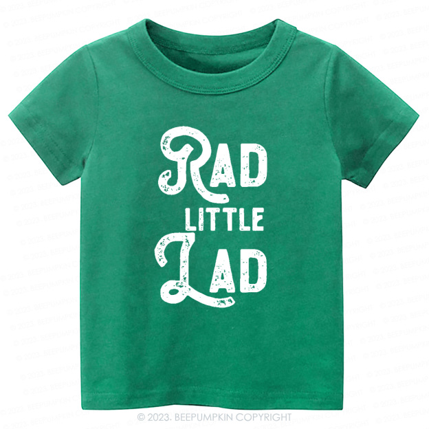 Rad little Lad St.Patricks Day-Toddler&Kids Tees