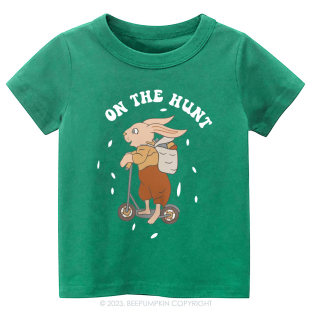 On The Hunt Easter Toddler Tees