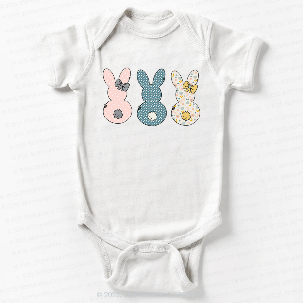 Spring Bunny Clipart Easter Bodysuit For Baby