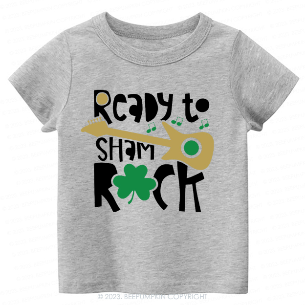 Ready to Shamrock St.Patricks Day -Toddler Tees