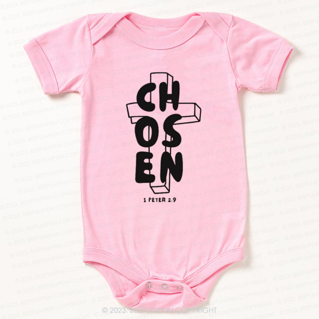 Chosen 1 Peter 2:9 Easter Bodysuit For Baby