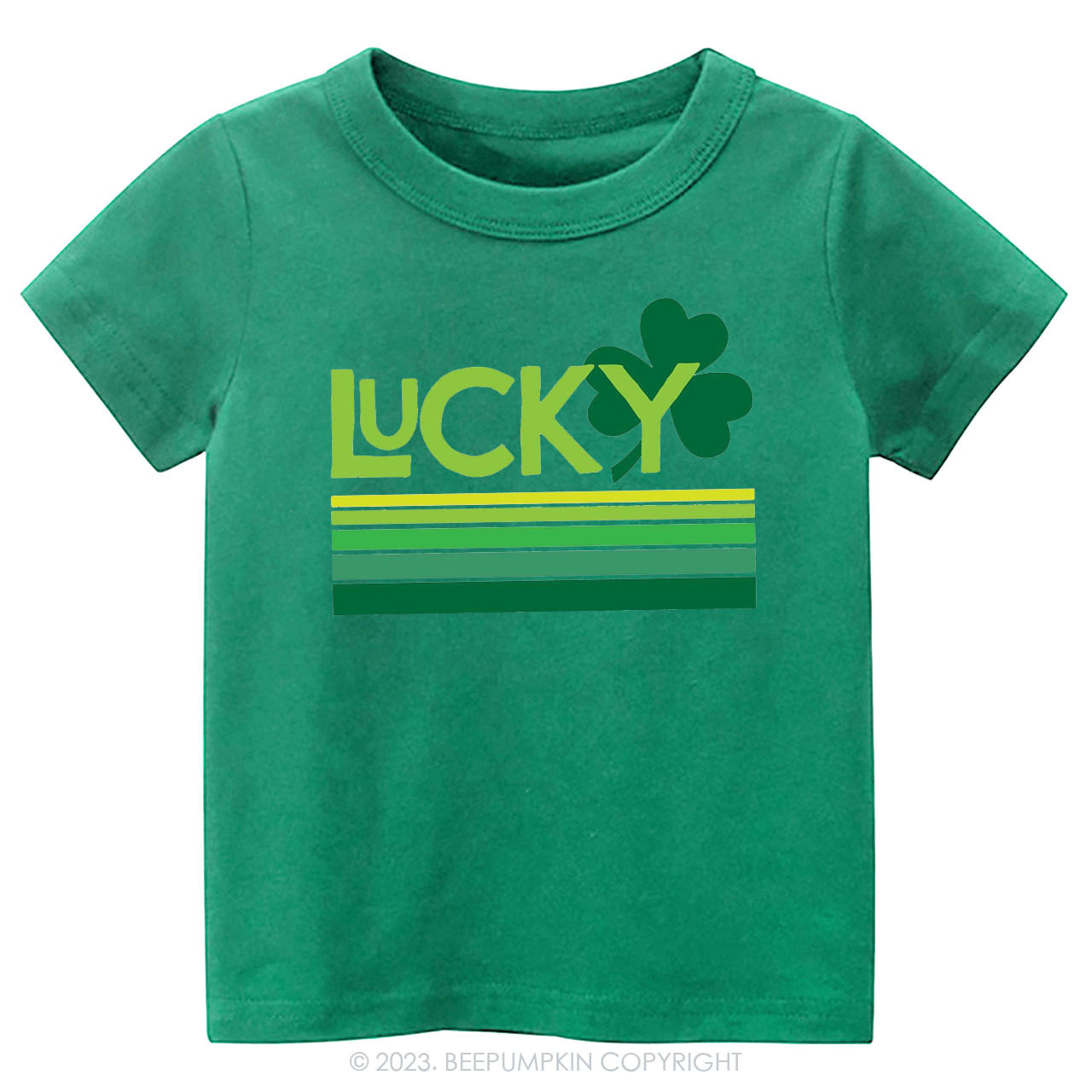 Pretty Lucky Clover St.Patricks Day -Toddler Tees