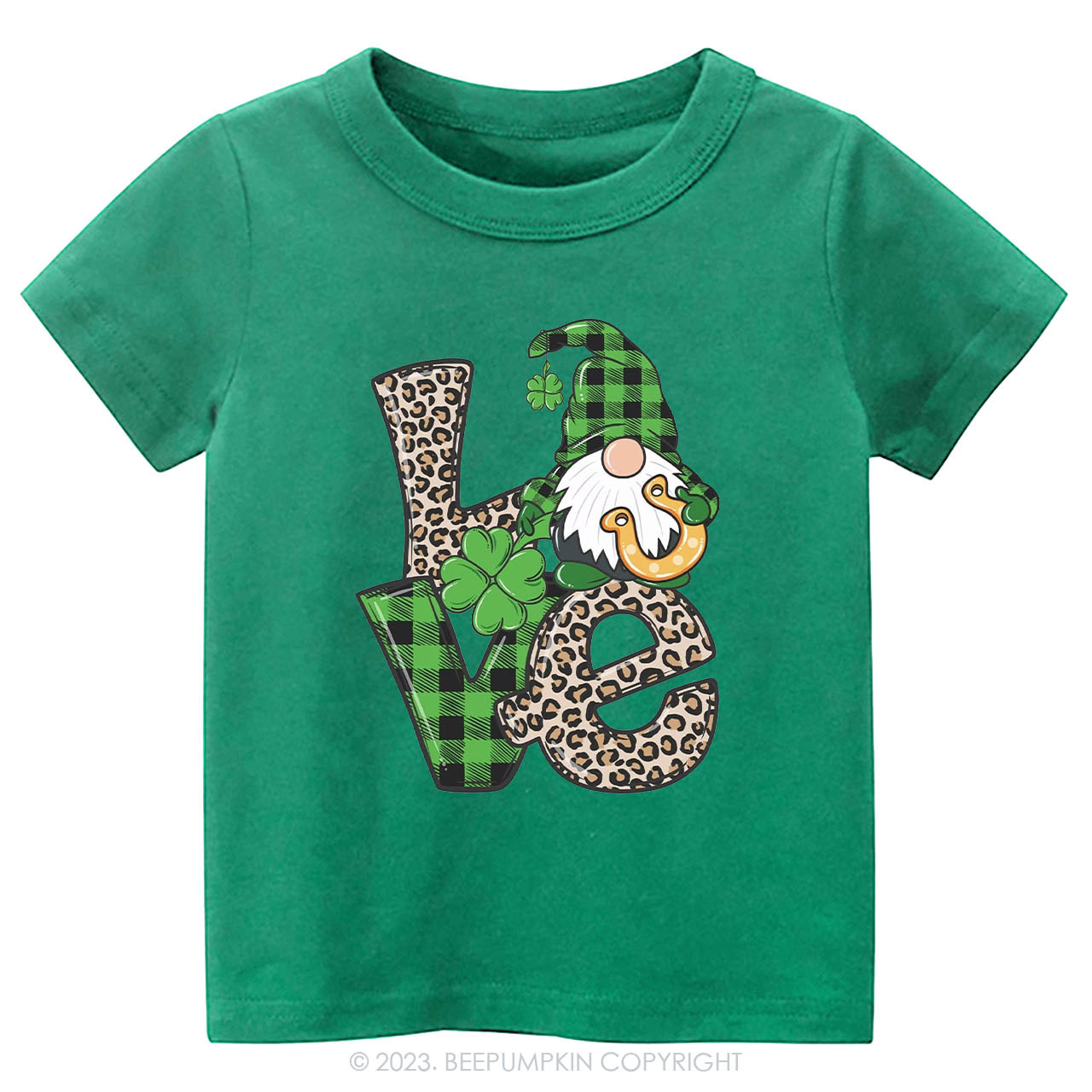Love Gnomes St.Patricks Day -Toddler Tees