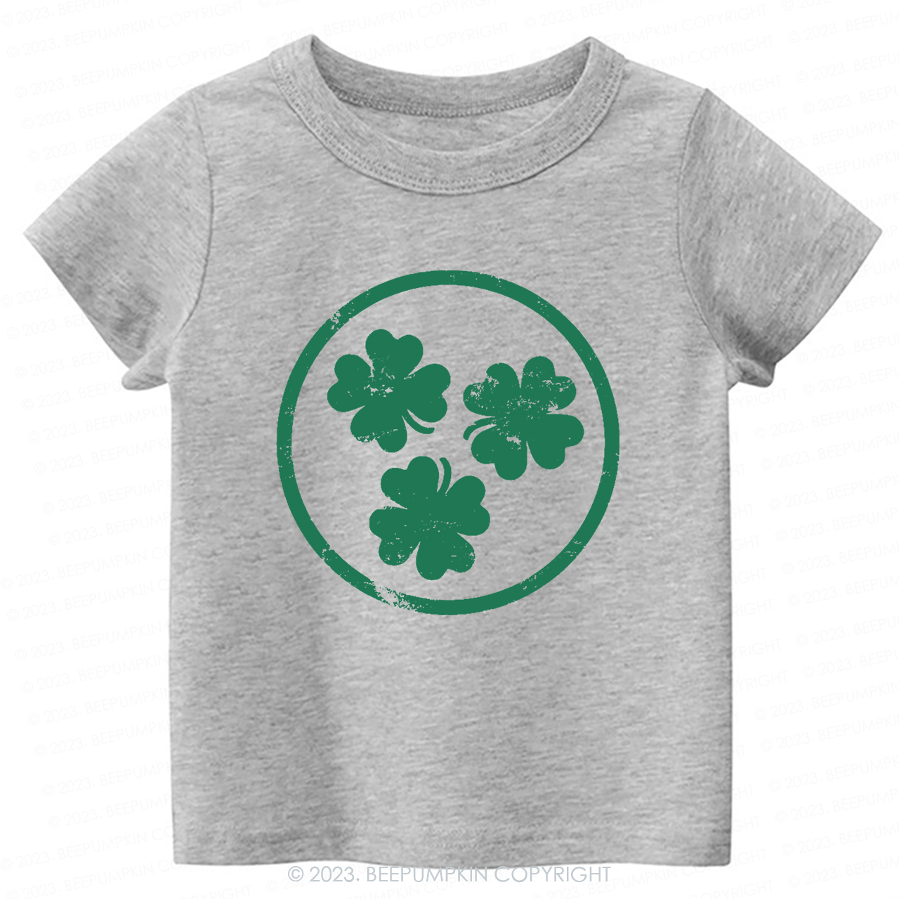 Ring  Shamrock Clover St.Patricks Day -Toddler Tees