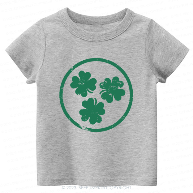 Ring  Shamrock Clover St.Patricks Day -Toddler Tees