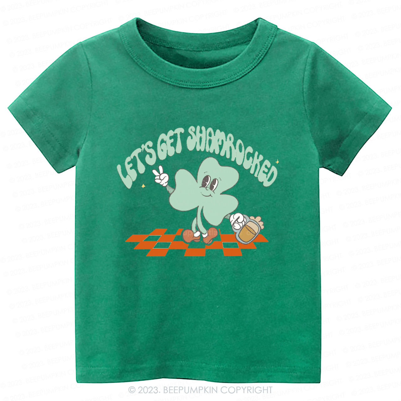 Let's Get Shamrock St.Patricks Day -Toddler Tees