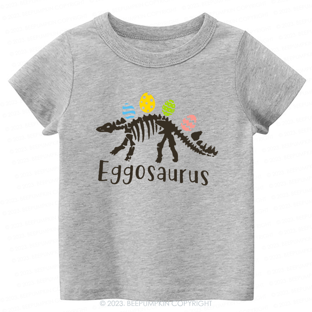 Dinosaur And Egg Easter Boy -Toddler Tees