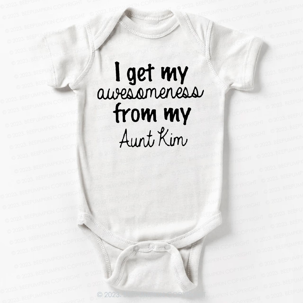 I Get My Awesomeness From My Aunt Bodysuit For Baby