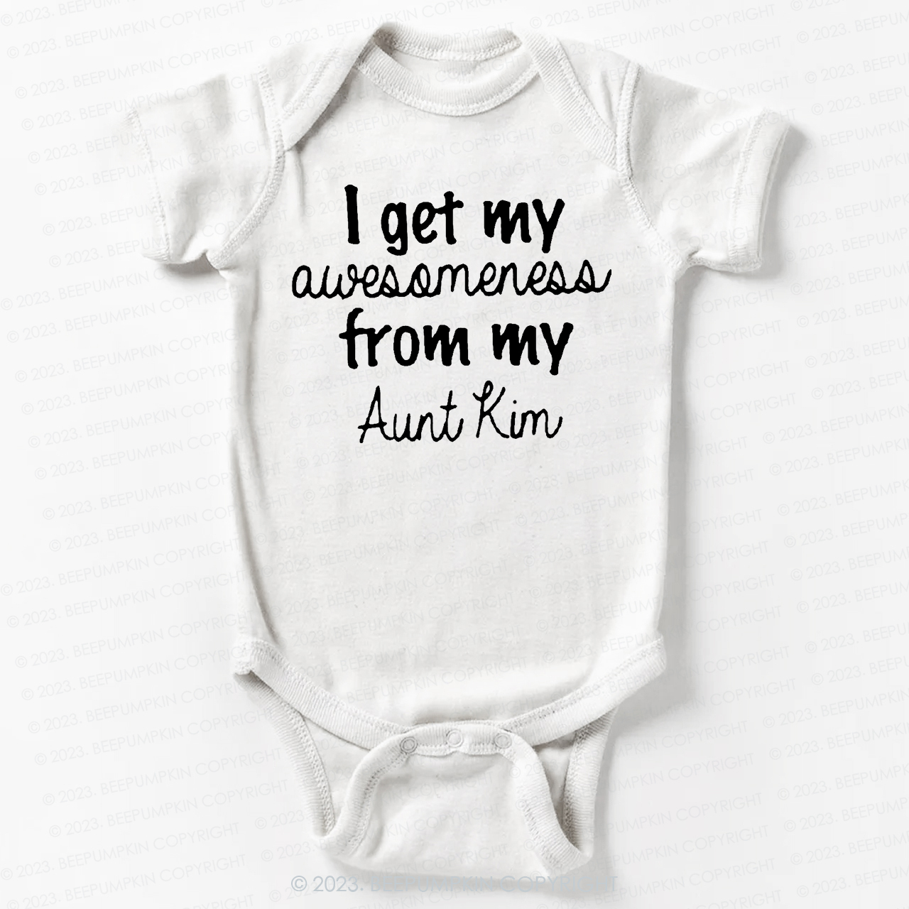 I Get My Awesomeness From My Aunt Bodysuit For Baby