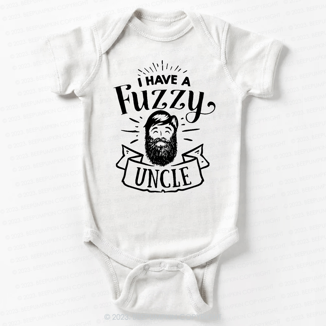 I Have a Fuzzy Uncle Bodysuit For Baby