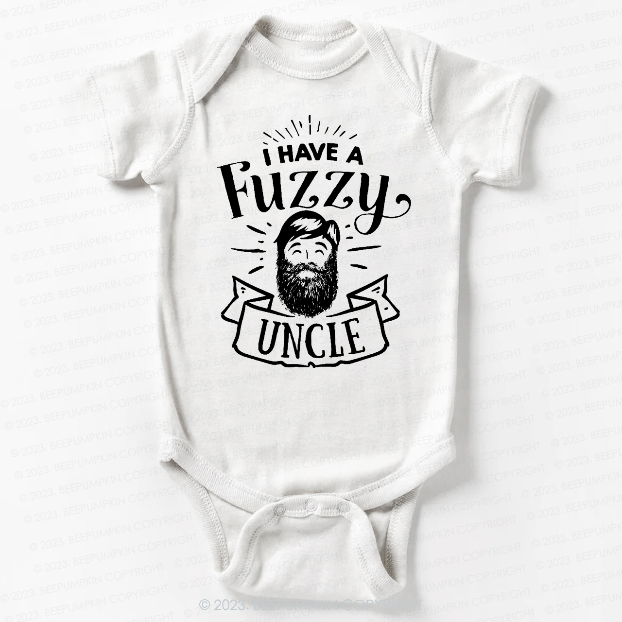 I Have a Fuzzy Uncle Bodysuit For Baby