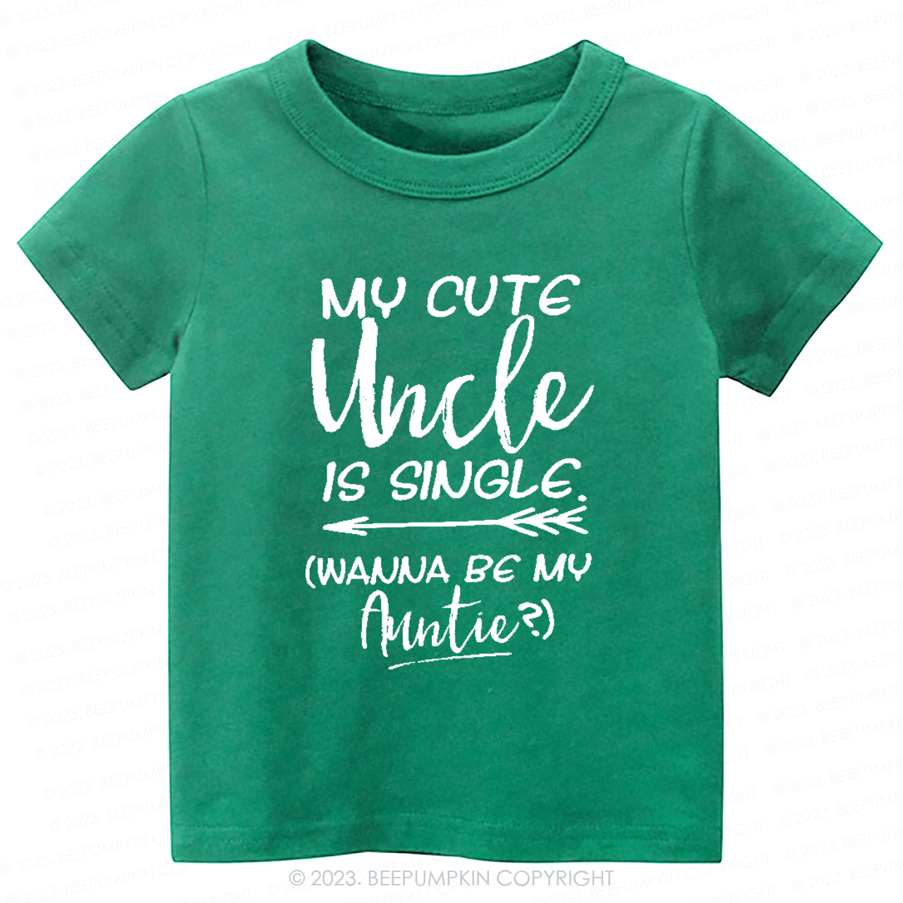 My Cute Uncle Is Single -Toddler Tees