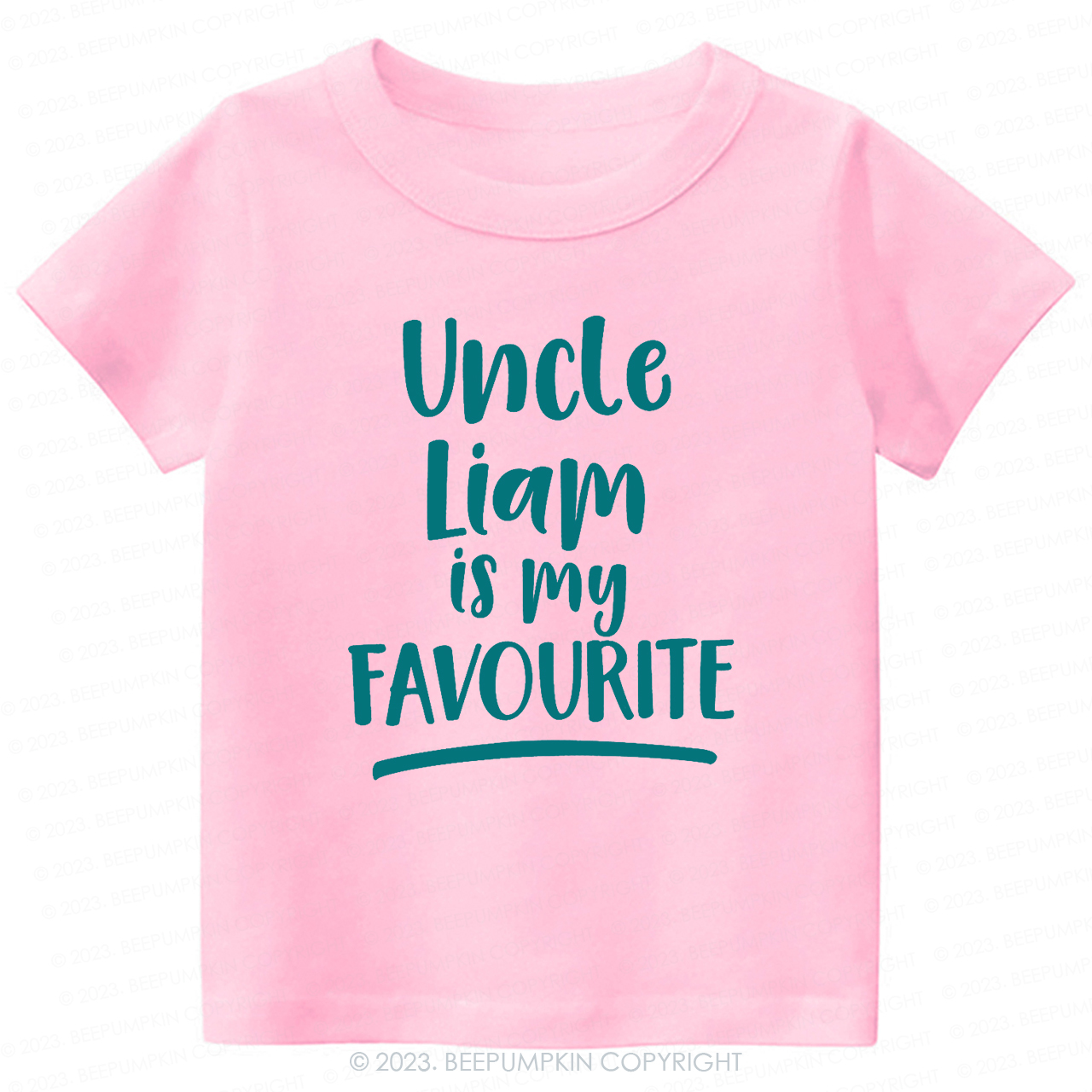 My Uncle Is My Favourite Personalised -Toddler Tees