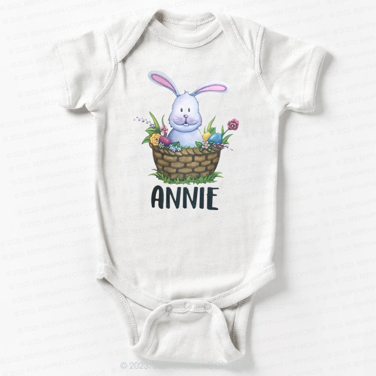 Personalized Easter Spring Bodysuit For Baby