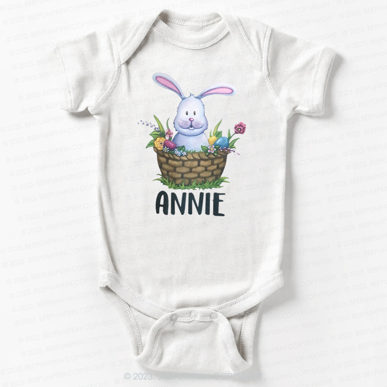 Personalized Easter Spring Bodysuit For Baby