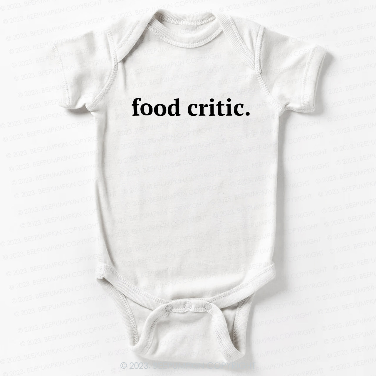 Food Critic Bodysuit For Baby