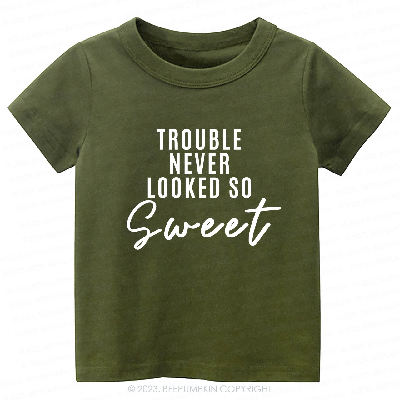 Trouble Maker Funny Kids Shirt