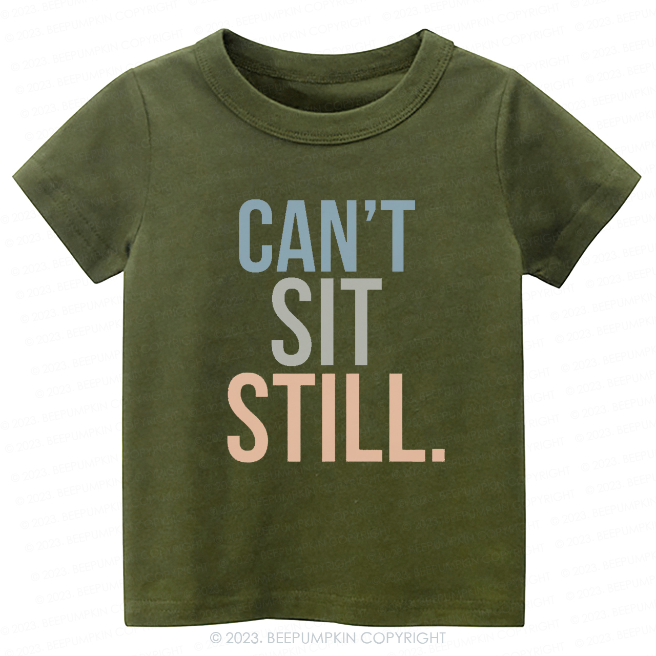 Can't Sit Still Kids Shirt