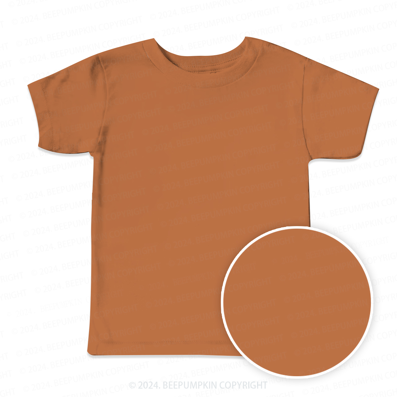 Peru Solid Color All Over Print Kids Tees