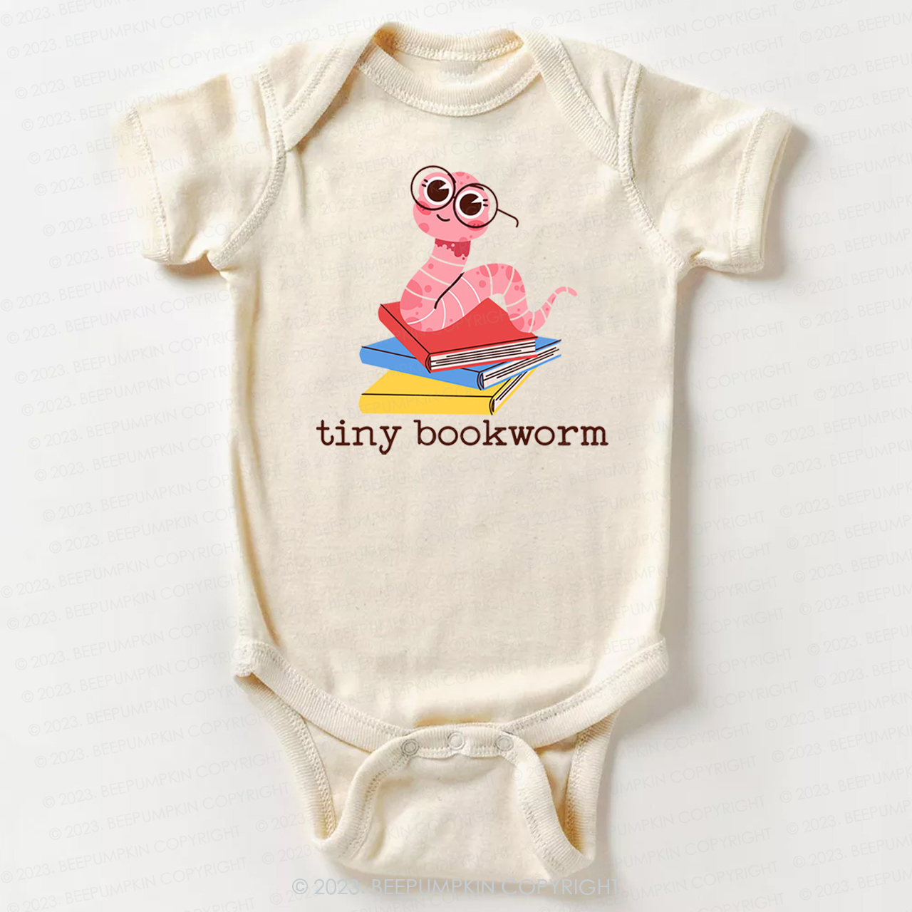 Tiny Bookworm Librarian Bodysuit For Baby