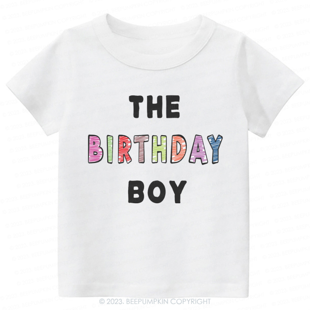 The Birthday Boy And Girl Kids Shirt