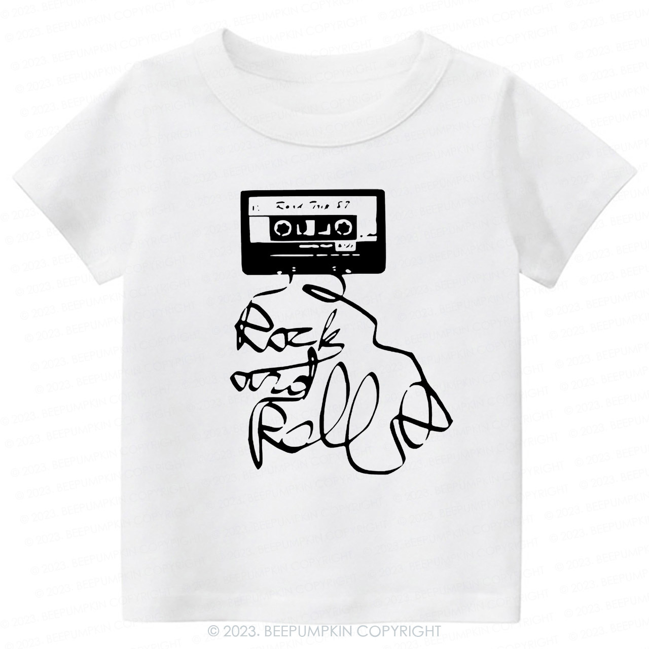Cassette Tape Music Kids Shirt
