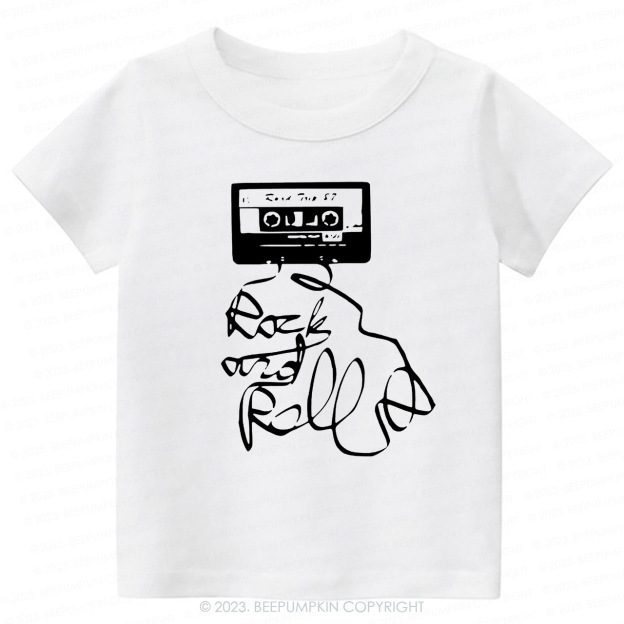 Cassette Tape Music Kids Shirt