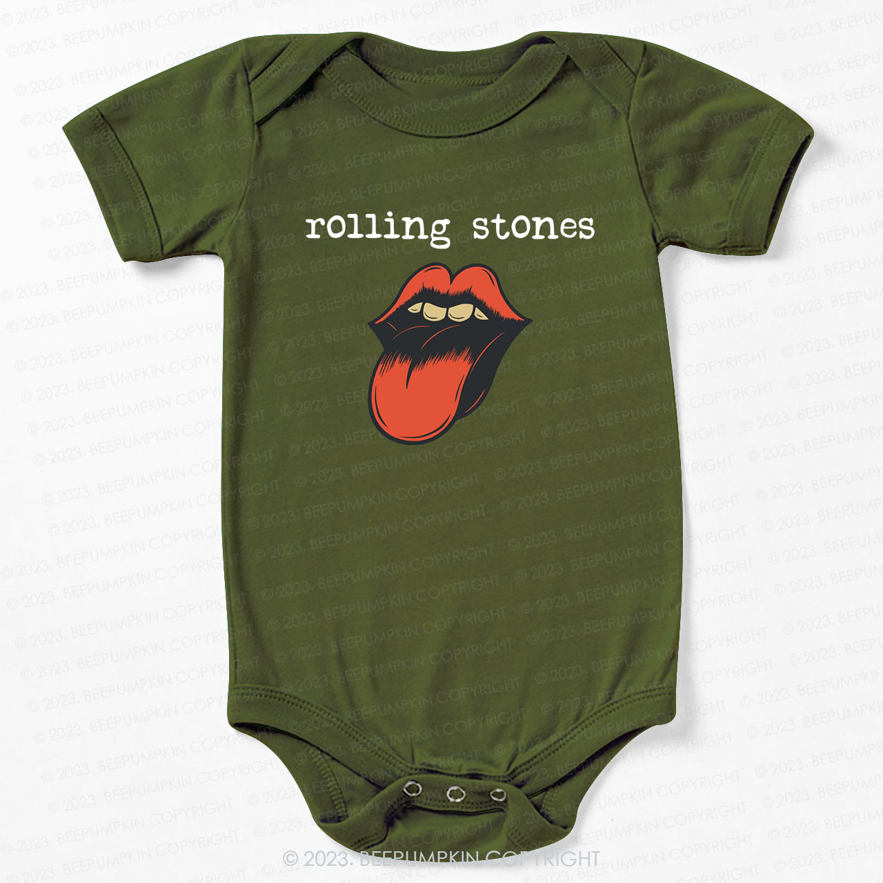 Rock n Roll Band Bodysuit For Baby