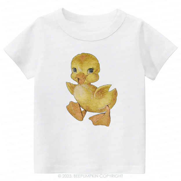 Cute Natural Duckling Kids Shirt