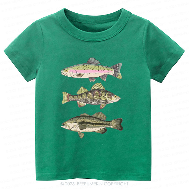 Summer Fishing Top Kids Shirt