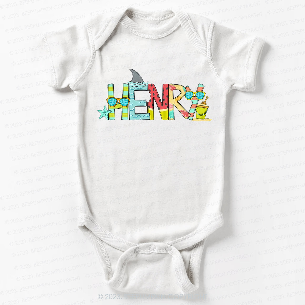 Personalized Summer Bodysuit For Baby